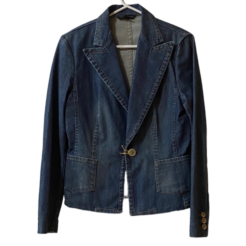 BANANA REPUBLIC STRETCH JEANS JACKET SIZE 6